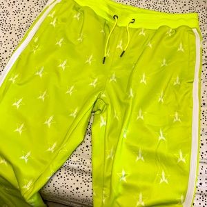 Neon joggers jeffree star